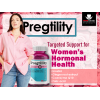 PREGTILITY DIETARY SUPPLEMENT ( MYO-INOSITOL + FOLIC ACID + COENZYME Q10 ) SUPPORTS WOMEN HEALTH 60 CAPSULES 
